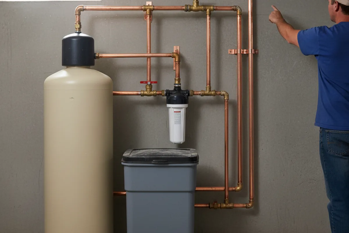 Whole-house water treatment system installed in Port Republic
